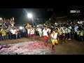 running of devotees through fire at devi lairai jatra shirgao goa