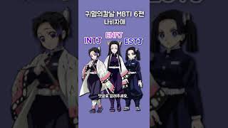 귀멸의칼날 MBTI는? 6편