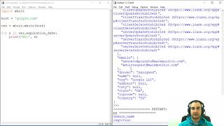 Domain Information Lookup - Python Whois Script