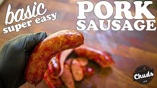 Pork Sausage for Beginners! | Chuds BBQ