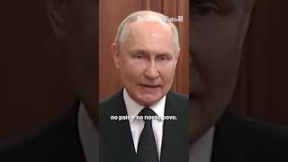 Putin chama rebelião de 'punhalada nas costas'.