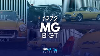 LOT 45 - MG B GT 1972 | SWVA 31st October 2024 Autumn Classic Car Auction