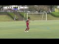 【準々決勝】尚志 vs 福島東　＜第103回全国高校サッカー選手権大会 福島県大会＞