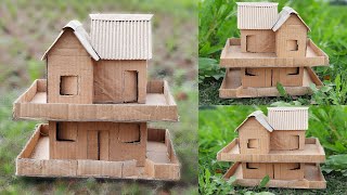 Amazing Small and Beautiful House making by using Popsicle Stick #578