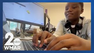 Blind students in Harford County getting hands on experience with 3D printers