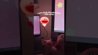 Unboxing: Kirby Light Bulb Mouth USB light #kirby #kirbyandtheforgottenland #poyo