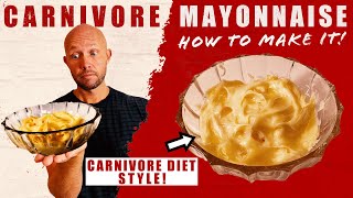 How To Make Carnivore Diet Style Mayo | First Time Try