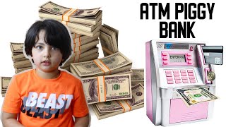 SMART ATM PIGGY BANK Unboxing & Testing  - Best Toy For Kids To Save Money