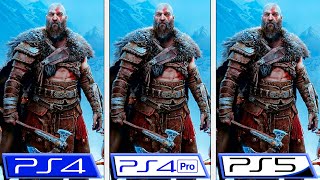 God of War Ragnarök | PS4 - PS4 Pro - PS5 | Graphics Comparison | Analista De Bits