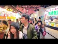 【4k】the busiest pedestrian street in shenzhen walk china 中国深圳东门步行街 ｜夜景