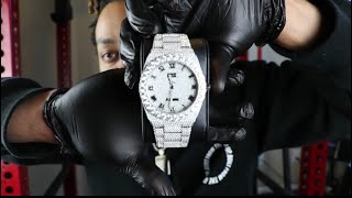 ShopGld Fully Iced Alpha Era Watch x Diamond Tester