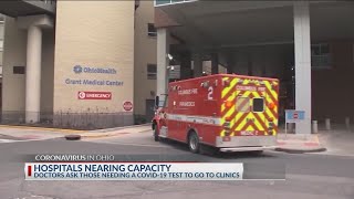 OhioHealth: Emergency rooms overwhelmed as COVID-19 test requests come in