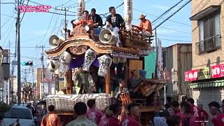 令和元年 土浦祇園祭 桜町四丁目の山車 (2) 送祇園 昼の巡行