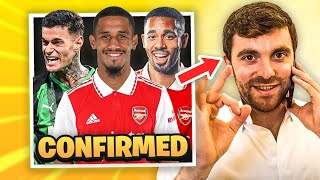 William Saliba CONFIRMED Arsenal Return! | Gabriel Jesus Transfer Update From Fabrizio Romano!
