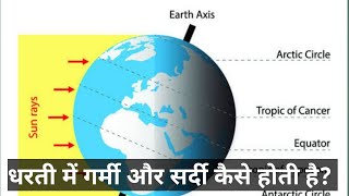 how summer and winter happens on earth? धरती पर गर्मी और सर्दी कैसे होती है?