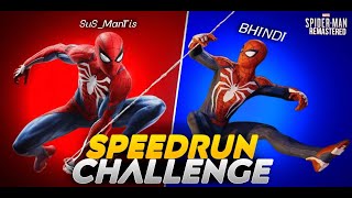 SPIDER MAN SPEEDRUM WITH @bhindi is live | #spiderman #spidermanspeedrun