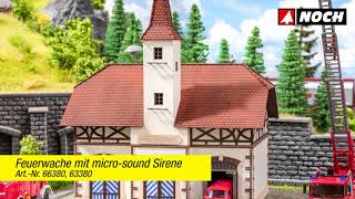 NOCH | Fire Station with micro-sound Siren