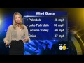 Evelyn Taft 2011/04/07 9PM KCAL9 HD; Sheer top, black skirt, stockings