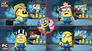 Despicable Me: Minion Rush - All Bosses (Boss Fight) PC 2160P 60 FPS | EP 04