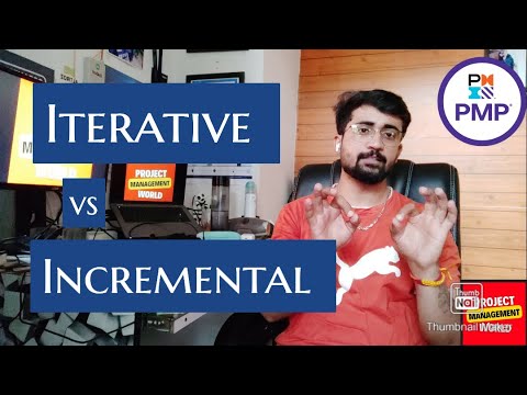 Iterative vs. incremental lifecycle in agile project management | Tricks for the PMP exam | Agile