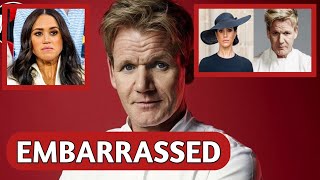 NIGHTMARE! GORDON RAMSAY  Embarrassed After Watching Meghan Markle Cooking Show