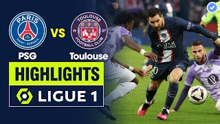 Highlights PSG vs Toulouse | 3 siêu phẩm nức lòng người hâm mộ - Messi giúp PSG ngược dòng đỉnh cao