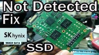 SK hynix 960 GB SATA SSD Not Detected problem fix | How to repair not detected ssd