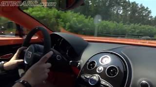 Autobahn and Bugatti Veyron 16.4 Grand Sport Vitesse = SPEED!
