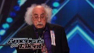 Ray Jessel: 84-Year-Old Sings a Naughty Original Song - America's Got Talent