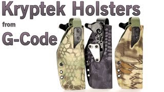 Airsoft GI - G-Code XST RTI Kryptek Holster in Highlander, Mandrake, and Typhon