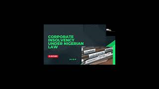 Understanding Corporate Insolvency in Nigeria