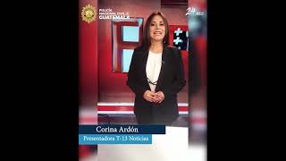 Agradecemos el mensaje de la periodista y presentadora de noticias Corina Ardón