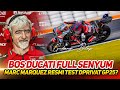 BOS DUCATI FULL SENYUM🔥MARC MARQUEZ CURI START JAJAL DESMOSEDICI GP25 BARCELONA~JADI YANG TERCEPAT