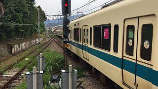 【神奈川県　秦野市　大秦町1-1】【小田急電鉄　小田原本線】【秦野駅　2番ホーム】【8000形8053F･8000形8564F】急行 新宿行(上り)･快急 小田原行(下り)　到着･発車