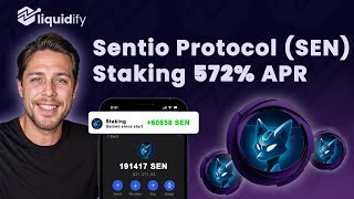 The best staking rewards ever 🚀 Stake Sentio Protocol $SEN