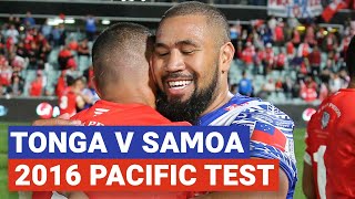 Tonga v Samoa Full Match | Pacific Test, 2016 | Internationals