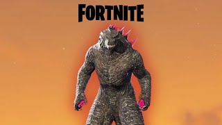 [EXCLUSIF] JE VOUS PRÉSENTE GODZILLA #fortnite