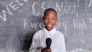 Présentation en Anglais des élèves du CS mont Rwenzori