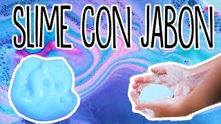 Slime de jabon - como hacer slime sin borax ni almidon - Tutoriales Belen