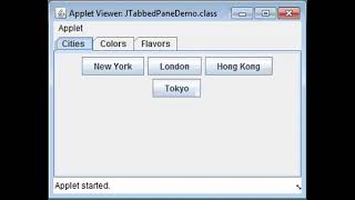 JTabbedPane in swings(Java)