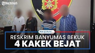 4 Sekawan Kakek Bejat Dibekuk Reskrim Banyumas, Hamili Anak perempuan Dibawah Umur