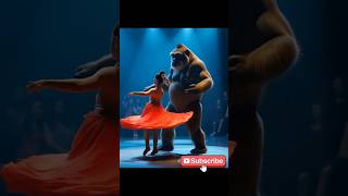 Girl Transform into Gaint Gorilla🦍😲 #tiktok #trending #shorts #fypシ゚ #fypage #agt #americagottalent