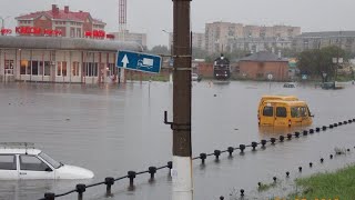 На Урале топит Магнитогорск и-за сильного дождя Август 2019