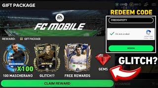 NEW REDEEM CODE GLITCH THUNDERSTRUCK LOCK!? HOW TO GET 100x MASCHERANO IN TOTY FC MOBILE 25!