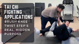 Tai Chi Fighting Application - Brush Knee Twist Step's Real Meaning