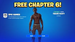 How to Get the TRAVIS SCOTT Skin for FREE in Fortnite Chapter 6!(IT WORKS!)