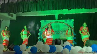 O Jorayoi Performed by Women College ll 1st Inter College Tripura (Debbarma) Students Meet 2022