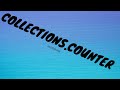 collections.Counter() | Hackerrank | Python