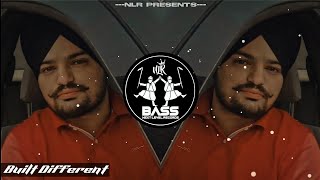 Built Different (BASS BOOSTED) Sidhu Moose Wala | The Kidd | New Punjabi Bass Boosted Songs 2021