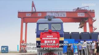 China-Europe freight trains make 2,000 trips from central China's Zhengzhou